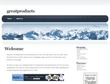 Tablet Screenshot of greatproducts.newsolutionsmall.com